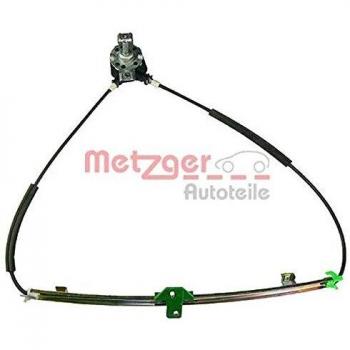 Mecanismo de elevalunas METZGER para VOLKSWAGEN: Golf, Jetta, Passat, Polo, Santana, Derby (Ref: 2160003)