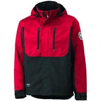 Helly Hansen Workwear Berg 34-076201-130-L Chaqueta Técnica, Hombre, L, Rojo/Negro