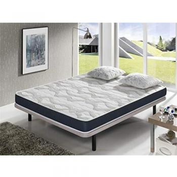 Colchón Juvenil 135x190 Ergo Confort - Altura 14 cm - Acolchado Super Suave - Ideal para Camas Nido