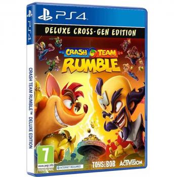 Crash Team Rumble - Edición Deluxe para PS4 - Multijugador, Aventura, Carreras y Deportes