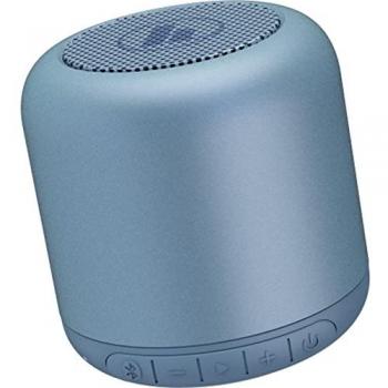 Altavoz Inalámbrico Bluetooth Hama Drum 2.0 - Mini Altavoces Portátiles, 8h Autonomía, Carga Rápida, Color Azul Claro