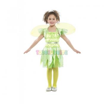 Disfraz Hada Verde Niña