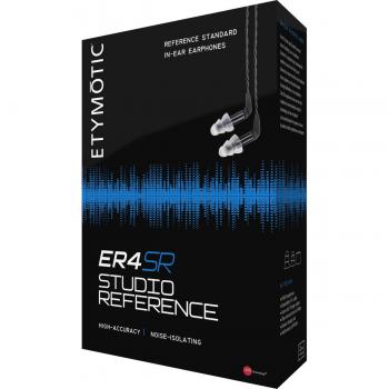Etymotic ER4SR In-Ear Studio Reference Earphones - Professional Sound Quality with Noise Isolation