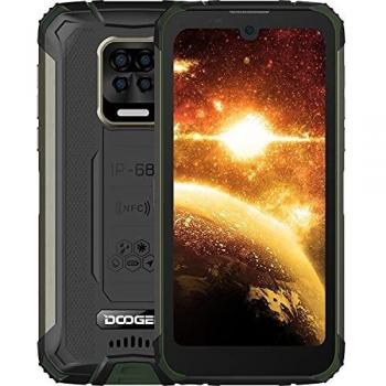 DOOGEE S59 Moviles, [2021] 10050mAh 4GB RAM+64GB ROM, lP68 IP69K Movil Resistente, Potente Altavoz 2 W, Cámara Cuádruple 16MP+Cámara Frontal 16MP Smartphone Android 10 4G, 5.71, NFC/GPS, Naranja
