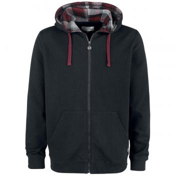 R.E.D. by EMP Mask of Sanity Sudadera Capucha con Cremallera Negro 3XL