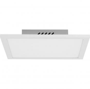 Lindby Panel LED Lamin, lámpara de techo moderna, blanco, 30 cm, aluminio, CCT, control remoto