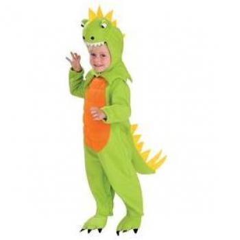 Disfraz infantil de dinosaurio con sonido para niños de 3 a 4 años
