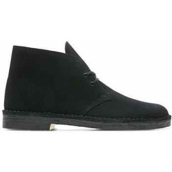 Clarks Originals Desert Boot - Black Suede 261382277, Colour: Black, Size: UK 9, Male