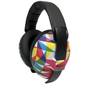Baby Banz Earmuffs for Infants and Toddlers - Noise-Canceling Hearing Protection, Lightweight, Adjustable Headband, Soft Cushioned Ear Cups, Suitable for Ages 3 Months to 2 Years