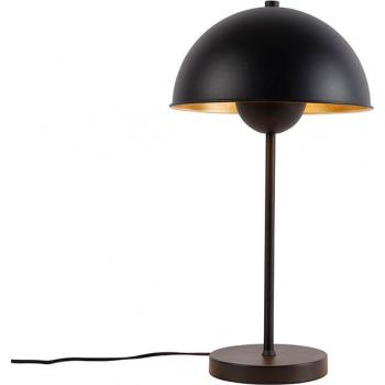 Lámpara de mesa retro negra y dorada - MAGNAX