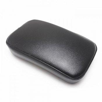 Cojín Amortiguador de Asiento Trasero de Pasajeros con 6 Ventosas para Harley Dyna Sportster Softail Touring