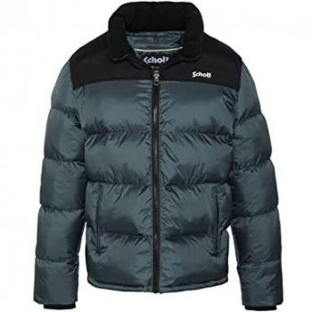 Schott Utah Embroidered Yoke Puffer Jacket