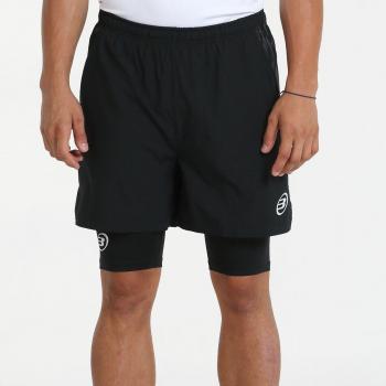 Pantalón Corto Bullpadel Misil para Hombre en Color Negro