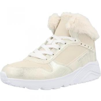 Zapatillas Niña Skechers Uno Lite Comfurt Color Écru Talla 29