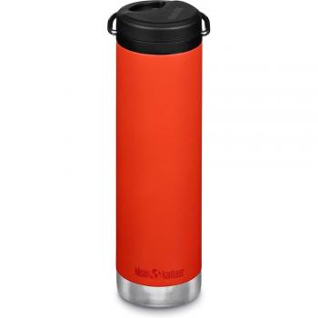 Klean Kanteen TKWide Insulated Bottle with Twist Cap, 20oz, Tiger Lily