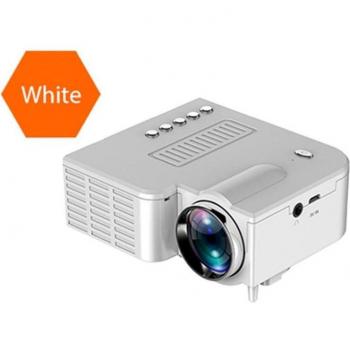 Proyector de Vídeo Portátil UC28C LED ABS USB 16.7M para Cine en Casa y Oficina, Compatible con Teléfonos Inteligentes