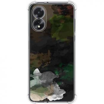 Funda Antigolpes de Silicona para Oppo A18 con Diseño Acuarela 12 Dibujos