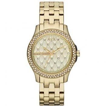 Armani Exchange Three-Hand Stainless Steel Women's Watch, 36mm case size