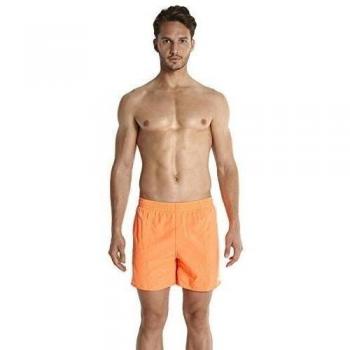 Speedo Solid Leis 16 Wsht Am Bermudas de Playa Para Adulto Naranja Arancio Fluo Talla:Large