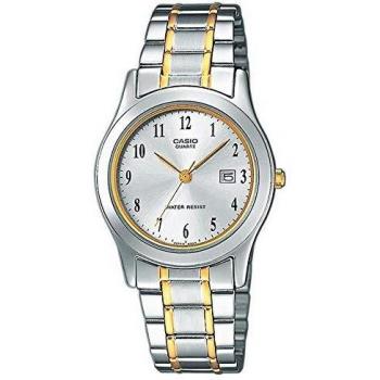Casio Collection LTP-1264PG-7B, Reloj Análogo Clásico, Acero Inoxidable, Plateado