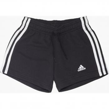 Adidas Essentials 3-Stripes Shorts para Niña - Negro, Talla 164