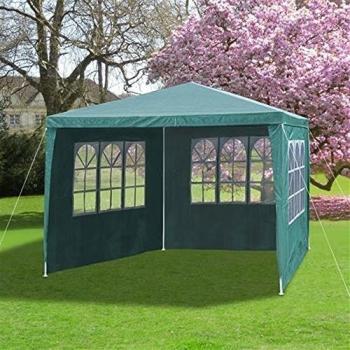charryou nueva 3 m x 3 m 3 m x 4 m 3 m x 6 m 120 G resistente al agua para PE Garden Gazebo Marquee toldo carpa