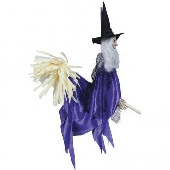 Colgante de Bruja con Escoba de 60 cm
