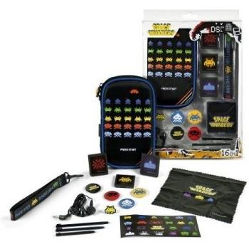 Indeca Invasores del espacio - Kit de accesorios para Nintendo DS