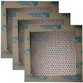 Amazon Basics - Parche para yeso 10.1 x 10.1 cm, pack de 3