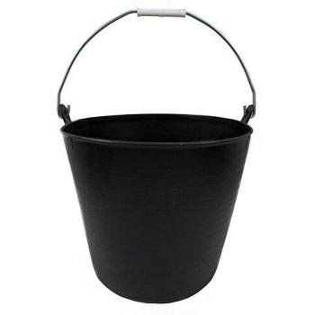 Cesto Plastico Negro Un Asa 22 Litros