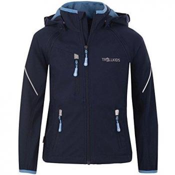 Trollkids Niños Chaqueta Softshell Rondane, Color Marine Talla 2 años
