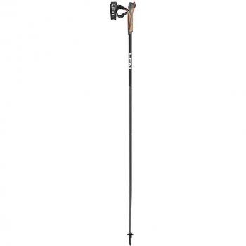 Bastones de senderismo Leki Response Plateado para Mujer - Par, 100% aluminio, ajuste de altura fácil, empuñaduras ergonómicas, sistema de bloqueo rápido, peso ligero y diseño compacto