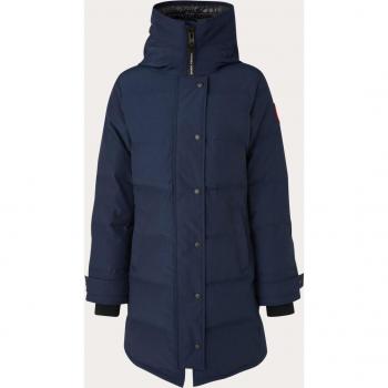 Canada Goose Women's Shelburne Hooded Down Parka - Atlantic Navy - Size Large
