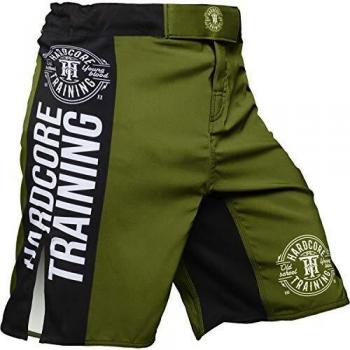 Hardcore Training Recruit Fight Shorts Hombre Pantalones Cortos MMA BJJ Boxeo Grappling Fitness No Gi