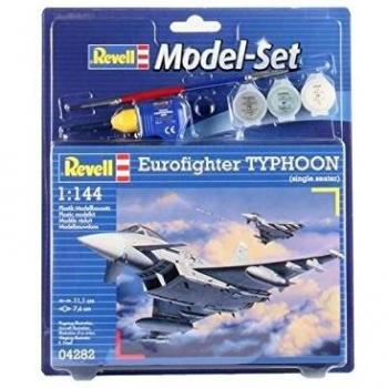 Revell - Maqueta Modelo Set Eurofighter Typhoon, Escala 1:144