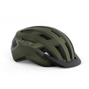 Casco MET Allroad MIPS Oliva Iridiscente - L, Casco Urbano Allroad Mips Verde Adulto, MET Casco ALLROAD MIPS Sport Verde L