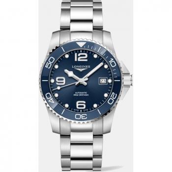 Longines HydroConquest Automatic Steel Women's Watch 39mm Blue