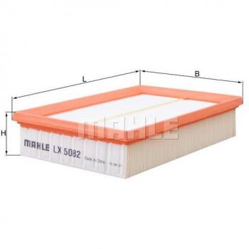 Filtro de aire KNECHT MAHLE ORIGINAL LX 5082