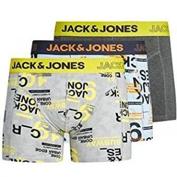 Boxer JACK&JONES Niño 14A Multicolor 12189520 JACLEWIS Trunks 3 Pack JR