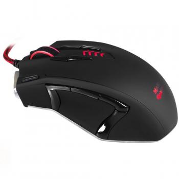 Mars Gaming MM5 - Ratón PC, 16400DPI, láser, luz LED 6, 13 botones, 5 perfiles