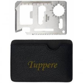 Herramienta multifunción de bolsillo con estuche con nombre grabado: Tuppere