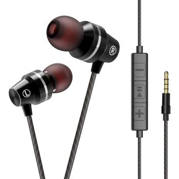 Auriculares, Auriculares con Micrófono, Auriculares In Ear Headphone Sonido Estéreo 3.5mm