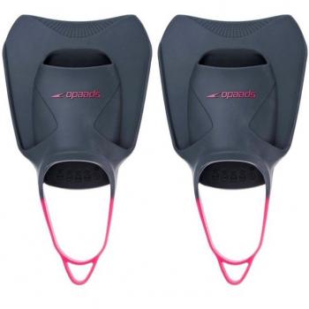 Speedo Biofuse Fitness Fin Aletas de Natación, Unisex niños, Gris