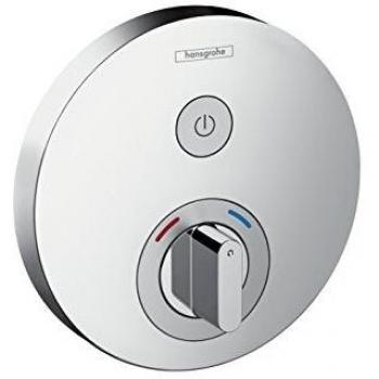 Hansgrohe ShowerSelect S mezclador con 1 llave de paso, empotrado, cromo