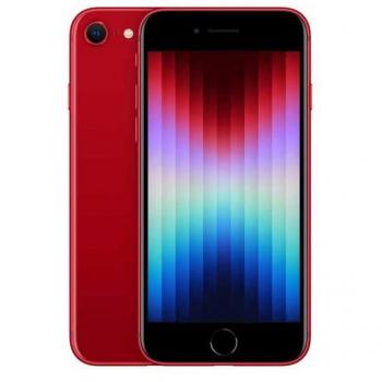 Apple iPhone SE (PRODUCT) RED 64GB, pantalla de 4.7 Retina HD, SIM doble, procesador A15 Bionic, compatible con iOS 17 y 5G, cámara de 12 MP con modo
