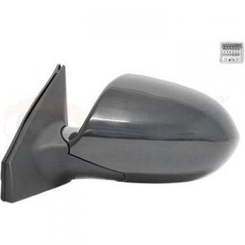 Espejo retrovisor VAN WEZEL 8383807 - Espejo lateral derecho, con calefacción, ajuste eléctrico, color negro, compatible con varios modelos de vehículos