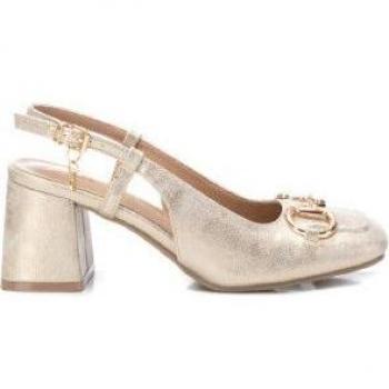 Zapato de mujer Xti 142343 Nude con Hebilla y Tacón de 7cm