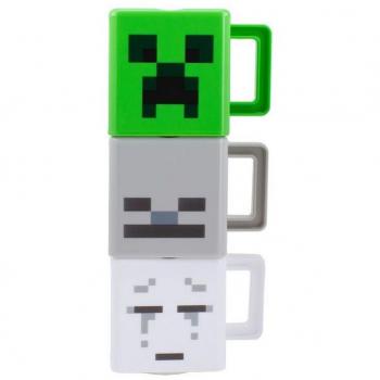 Paladone Minecraft Stackable Mugs Set