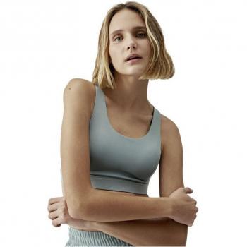 Top deportivo Born Living Yoga Padma Salvia Green para mujer