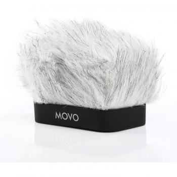 MOVO WS-R10 Pantalla Contra el Viento Profesional con Tecnología de Espuma Acústica para Grabadoras Digitales Portátiles Zoom IQ-6, Tascam DR-07 MKII, Sony PCM-M10 & Rode Ixy